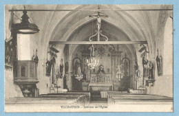 1174  CPA  VILLEGUSIEN  (Haute-Marne)    Intérieur De L'Eglise  ++++++++++++++++++ - Sonstige & Ohne Zuordnung