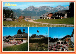 12678128 Alt St Johann Berggasthaus Churfirsten Sellamatt Terrasse Sessellift Al - Other & Unclassified