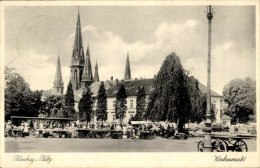 CPA Oldenburg In Oldenburg, Wochenmarkt, Turmspitzen - Andere & Zonder Classificatie