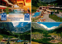 12678100 Leukerbad Thermal Badecenter Panorama Loeche-les-Bains - Andere & Zonder Classificatie