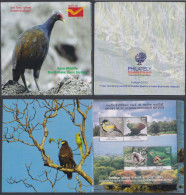 Inde India 2012 Mint Stamp Booklet Bird, Fowl, Frog, Monkey, Biodiversity, Animals, Forest, Animal, Birds - Otros & Sin Clasificación