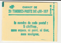 France Carnet N° 1970-C1 ** Gomme Brillante Conf. 6 - Autres & Non Classés