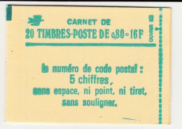 France Carnet N° 1970-C1 ** Gomme Brillante Conf. 6 - Other & Unclassified