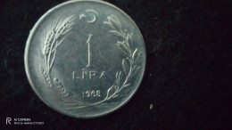 TÜRKİYE - 1968--   1  LİRA     - XF-   YÜKSEK KATALOG DEĞERİ - Turquie