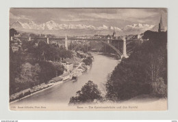 BERN:  DIE  KORNHAUSBRUCKE  UND  DAS  AARETAL  -  NACH  FRANKREICH  -  KLEINFORMAT - Bruggen