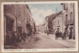 CPA 07 - LABLACHERE - Lablachère - Avenue De Joyeuse - TB PLAN TB ANIMATION CENTRE VILLAGE MAGASIN TABAC - Autres & Non Classés