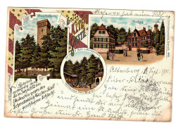 Ansichtskarte Litho: Lirndorf/Altenburg/Bayern 1901 Nach Neustadt/Oberschlesien - Brieven En Documenten