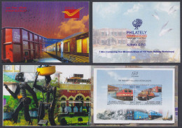 Inde India 2013 Mint Stamp Booklet Railway Workshop, Railways, Train, Trains - Andere & Zonder Classificatie