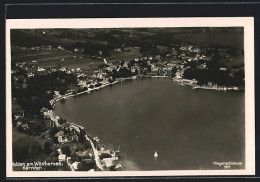 AK Velden Am Wörthersee, Teilansicht, Fliegeraufnahme  - Altri & Non Classificati