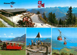 12677351 Stanserhorn Oldtimer Standseilbahn Und Luftseilbahn Stanserhorn - Autres & Non Classés