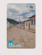 BRASIL -   Street In Goias Inductive Phonecard - Brasilien