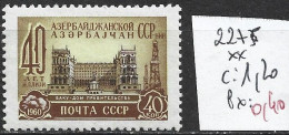 RUSSIE 2275 ** Côte 1.20 € - Unused Stamps