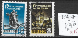 RUSSIE 2276-77 Oblitérés Côte 0.50 € - Usados