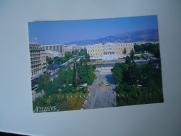 GREECE  POSTCARDS  ATHENS ΠΛΑΤΕΙΑ ΣΥΝΤΑΓΜΑΤΟΣ ΒΟΥΛΗ     FOR MORE PURCHASES 10% DISCOUNT - Grecia