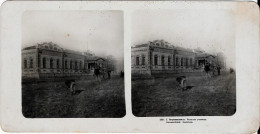 Petropavlovsk.  Realschule - Stereo-Photographie