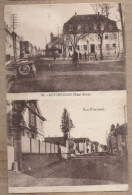 CPA 68 - LUTTERBACH - TB CP 2 Vues Du Village De La Rue Principale ANIMATION Automobile - Andere & Zonder Classificatie