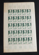 FRANCE - 1949 - N°YT. 828 - Choiseul - Feuille Complète - Neuf Luxe ** / MNH - Feuilles Complètes