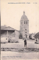 MANDRES AUX QUATRES TOURS L'EGLISE 1915 - Autres & Non Classés