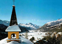 12675968 St Moritz GR Kirchturm Regina Pacis Oberengadin St Moritz - Autres & Non Classés