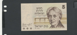 ISRAEL - Billet 5 Livres 1973 NEUF/UNC Pick.38 - Israël