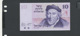 ISRAEL - Billet 10 Livres 1973 NEUF/UNC Pick.39 - Israël