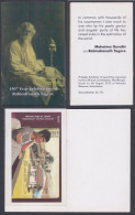 Inde India 2010 Mint Stamp Booklet Rabindranath Tagore, Nobel Prize, Literature, Poet, Poem, Drama, Theatre - Autres & Non Classés