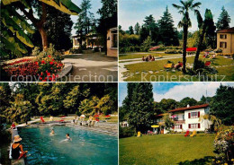 12675690 Lugano TI Jugendferienheim Lugano Crocifisso Schwimmbad Park Lugano - Other & Unclassified
