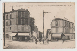 VANVES - HAUTS DE SEINE - CARREFOUR DE LA RUE DE PARIS ET DE LA RUE DE LA MAIRIE - Vanves