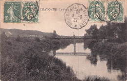 CHAVONNE LE PONT SUR L'AISNE 1927 - Autres & Non Classés