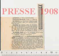 Doc 1908 Lu-Tchun Instrument De Musique à Cordes Chinois Canon Lutécienne Matière Colorante Colorant Laine Textile 222C2 - Zonder Classificatie