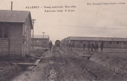 ALLEREY                   CAMP AMERICAIN           Une Allée - War 1914-18