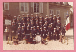 SAS1655  Photographie   WASSY  (Haute-Marne) BATTERIE FANFARE SES SAPEURS POMPIERS DE BROUSSEVAL ++++ - Altri & Non Classificati