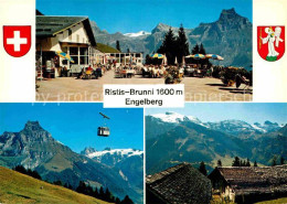 12674734 Engelberg OW Ristis Brunni Seilbahn Panorama Engelberg - Sonstige & Ohne Zuordnung