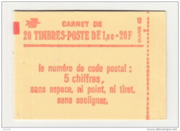 France Carnet N° 1973-C1 ** Conf. 8 Gomme Brillante - Other & Unclassified