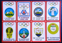 CPM CARTE POSTALE LES SYMBOLES DES JEUX  OLYMPIQUES DE 1896 A 1928 - Olympische Spiele