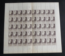 FRANCE - 1948 - N°YT. 794 - Arago - Feuille Complète - Neuf Luxe ** / MNH - Full Sheets