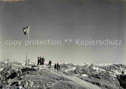 12672312 Arosa GR Weisshorn Piz Kesch Piz Palue Piz Bernina Fernsicht Alpenpanor - Altri & Non Classificati