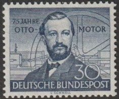 BRD: 1952, Mi. Nr. 150, 30 Pfg. 75 Jahre Otto-Viertakt-Gasmotor.  **/MNH - Unused Stamps