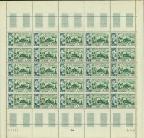 Océanie 1954 - Colonie Française - Timbres Neufs. Yvert Nr.: PA31. Feuille De 25 Avec Coin Daté.... (EB) AR-02362 - Unused Stamps