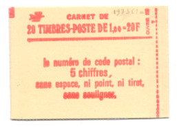 France Carnet N° 1973-C1a ** Conf. 8 Gomme Mate - Altri & Non Classificati