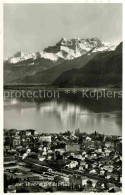 12672263 Vevey VD Lac Leman Et Les Dents Du Midi Genfersee Alpen Vevey - Other & Unclassified