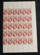 FRANCE - 1947 - N°YT. 792 - Conques - Bloc De 30 Bord De Feuille - Neuf Luxe ** / MNH - Unused Stamps