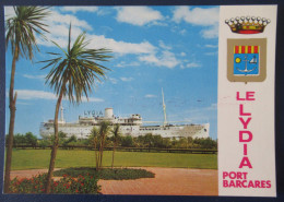 CARTE POSTALE MODERNE EN COULEUR - LE PAQUEBOT " LYDIA" DE PORT BARQUARES ( 66) - Paquebote