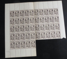 FRANCE - 1947 - N°YT. 790 - Résistance - Bloc De 45 Bord De Feuille - Neuf Luxe ** / MNH - Unused Stamps