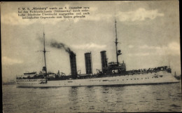 CPA Deutsches Kriegsschiff S.M.S. Nürnberg, Kaiserliche Marine - Other & Unclassified