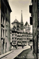 12671561 Geneve GE Bourg De Four Et La Cathedrale Kathedrale Geneve - Autres & Non Classés