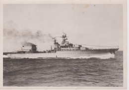 PHOTO PRESSE LE CROISEUR EMILE BERTIN 8 MAI 1940 FORMAT 18 X 13 CMS - Schiffe