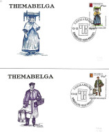 COB - FDC N° 464/67 - Timbre N° 1789/92 - 1971-1980