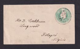 1/2 A. Ganzsache Gebraucht It Kreisstempel "SET No 2" - 1911-35 Koning George V