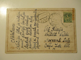 ESTONIA 1924 PÄRNU TO KILINGI NÕMME , 5-4 - Estonie